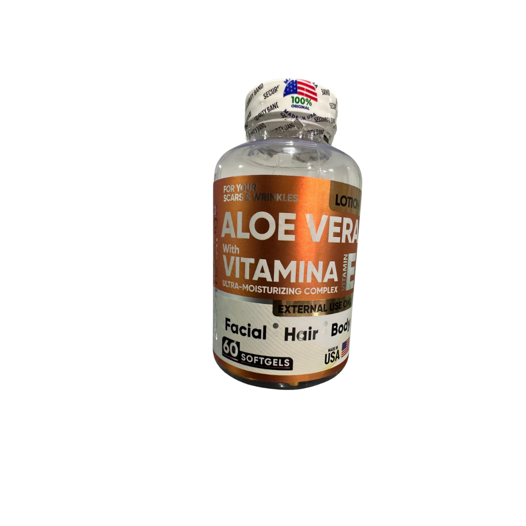 ALOE VERA VITAMINA E FACIAL X 60